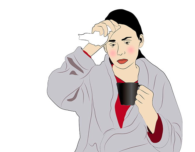 生病、吃药、女士-康兴医疗器械官网